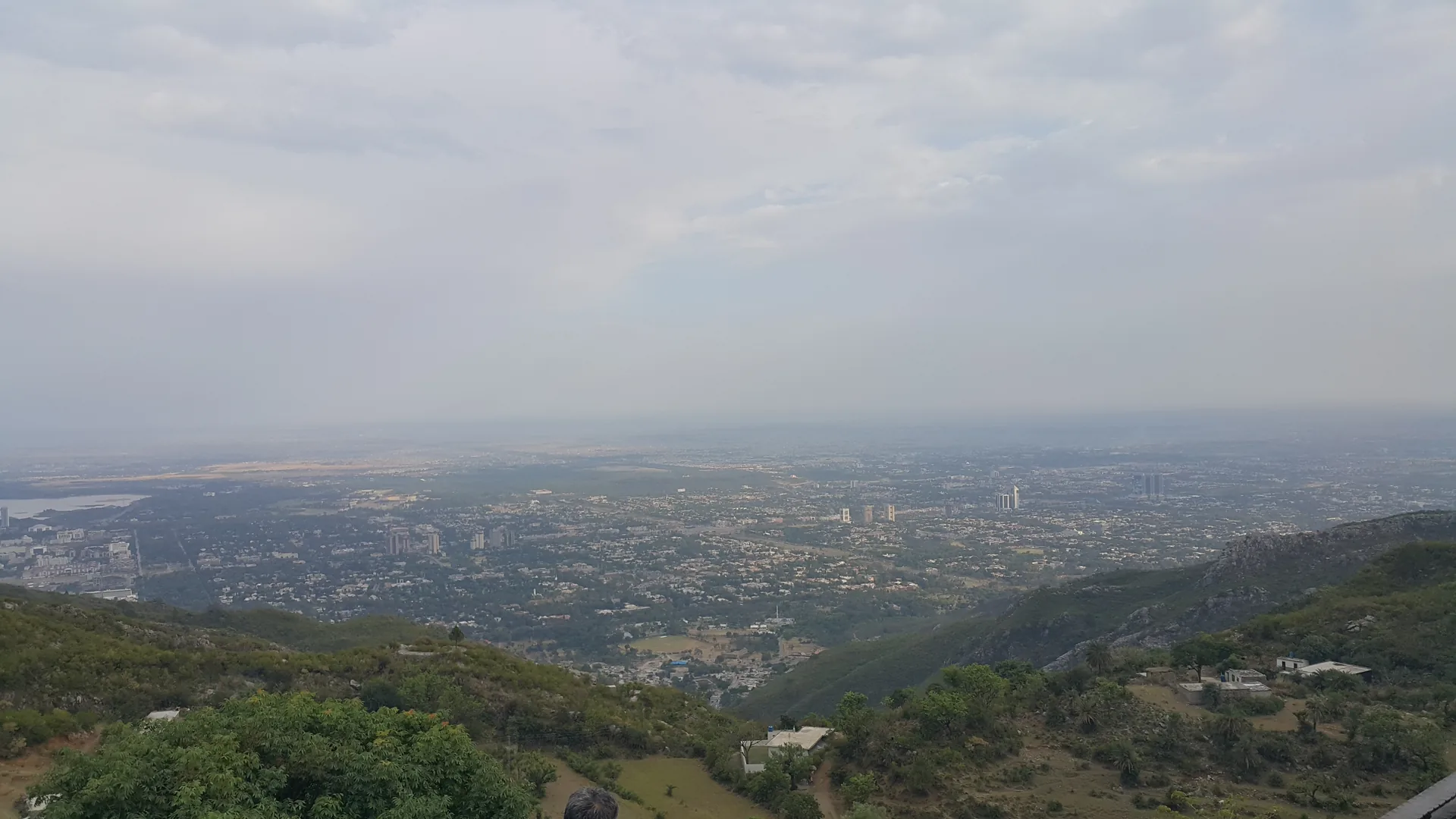 Islamabad aerial view